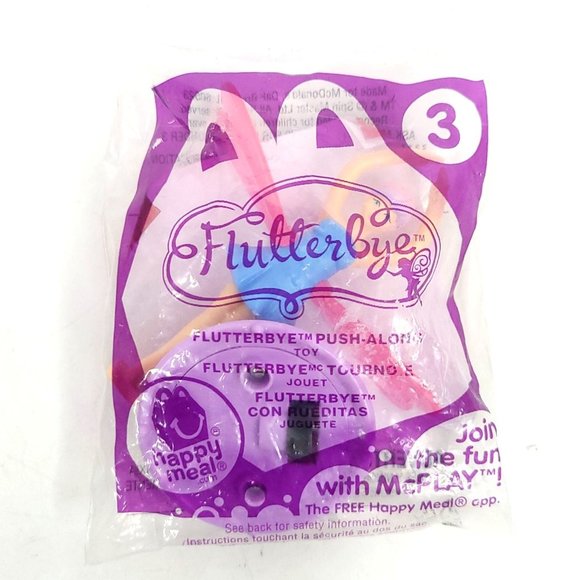 McDonalds Happy Meal Toy Lot Flutterbye Batman Prism Bot Bunny Littlest Pet Shop - Picture 3 of 8
